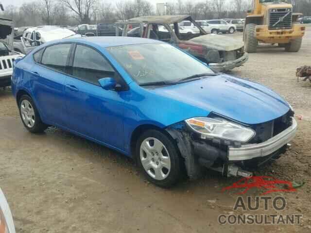 DODGE DART 2016 - 1C3CDFAA2GD593380