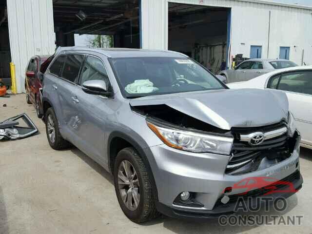 TOYOTA HIGHLANDER 2015 - 5TDKKRFH8FS059825