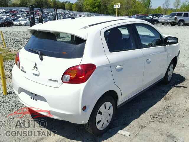 MITSUBISHI MIRAGE 2015 - ML32A3HJ0FH034537