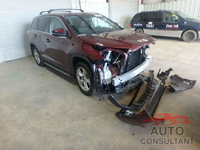 TOYOTA HIGHLANDER 2015 - 5TDDKRFH1FS079343