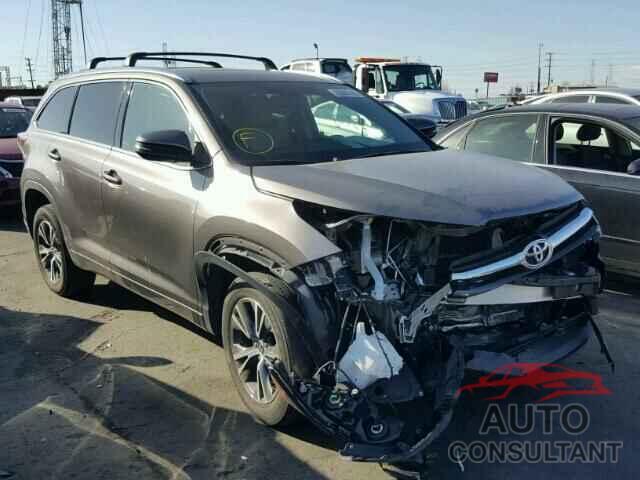 TOYOTA HIGHLANDER 2016 - 5TDKKRFHXGS157174