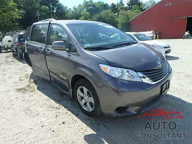 TOYOTA SIENNA 2015 - 5TDKK3DC8FS555096