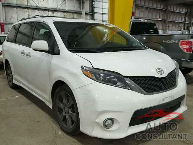 TOYOTA SIENNA 2017 - 5TDXZ3DC0HS838886