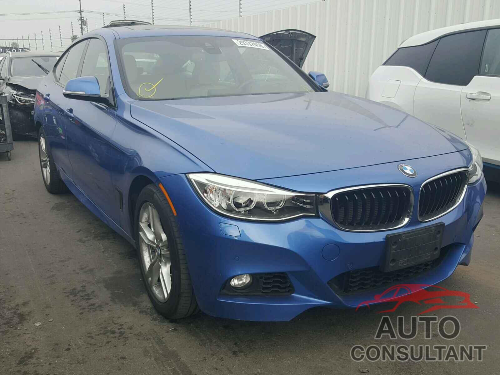 BMW 3 SERIES 2015 - WBA8Z5C52FGS36238