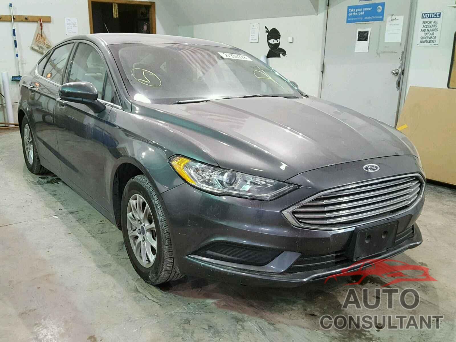 FORD FUSION 2017 - 3FA6P0G7XHR163295