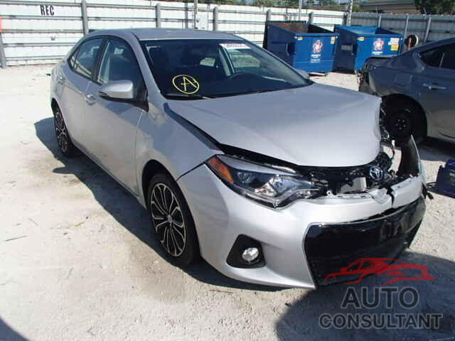 TOYOTA COROLLA 2015 - 2T1BURHE4FC399396