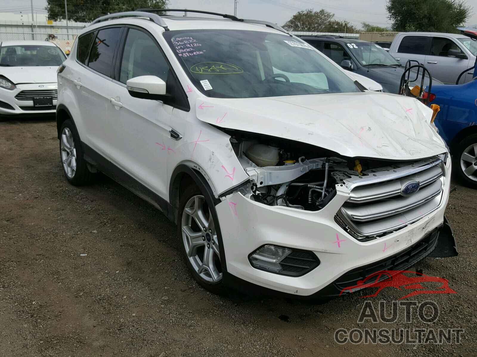 FORD ESCAPE 2017 - 1FMCU0J91HUB44428