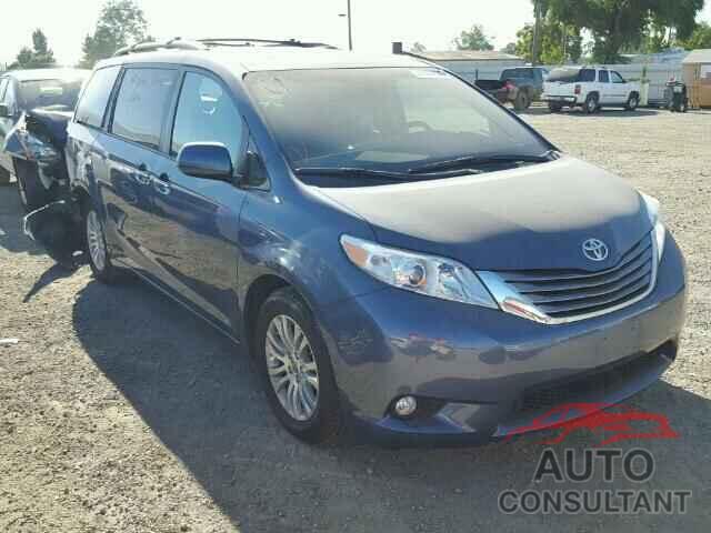 TOYOTA SIENNA 2015 - 5TDYK3DC7FS681427