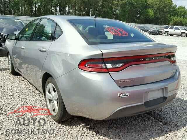 DODGE DART 2015 - 1C3CDFBB5FD309570