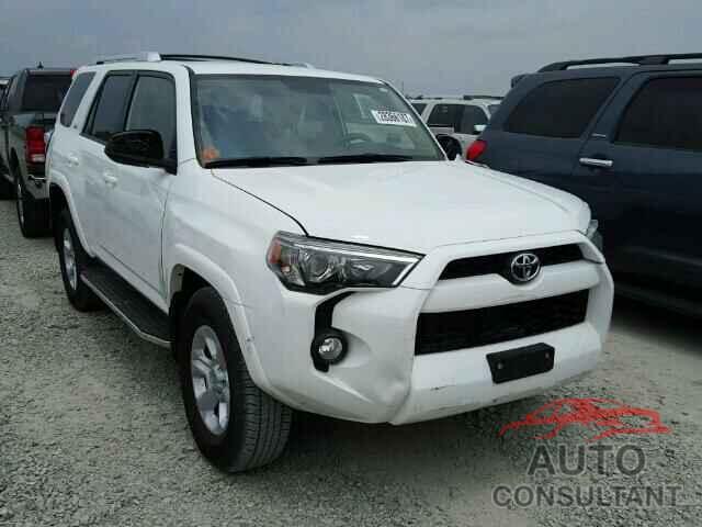 TOYOTA 4RUNNER 2016 - JTEZU5JR3G5131454