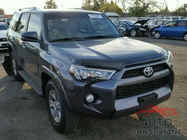 TOYOTA 4RUNNER 2016 - JTEZU5JR5G5113697