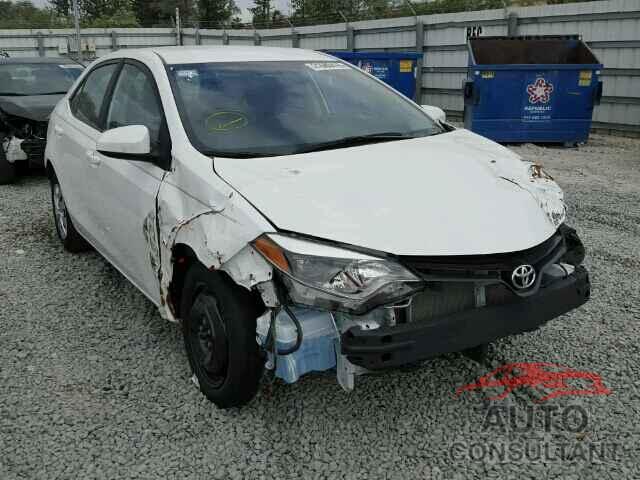TOYOTA COROLLA 2015 - 2T1BURHE8FC325009