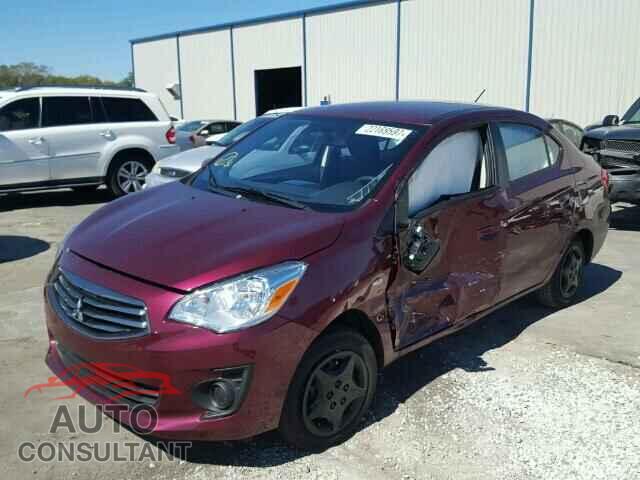 MITSUBISHI MIRAGE 2017 - ML32F3FJ9HH003018