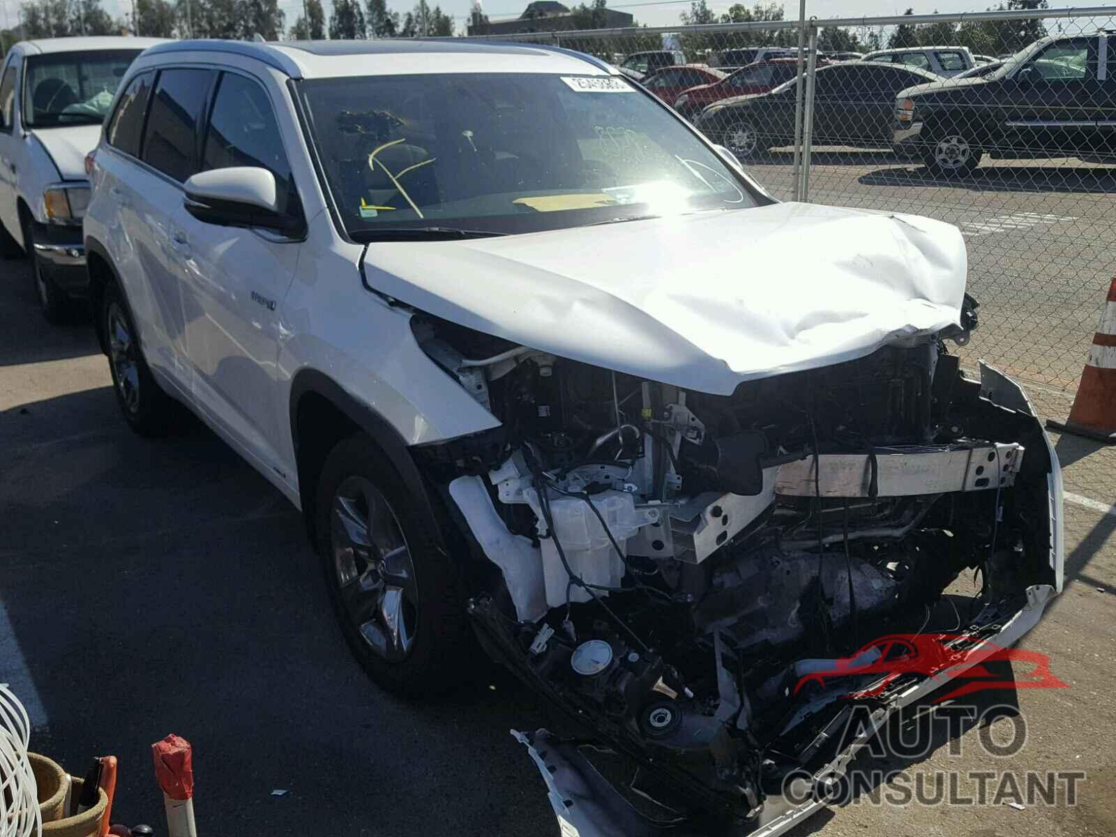 TOYOTA HIGHLANDER 2017 - 5TDDGRFH8HS032279