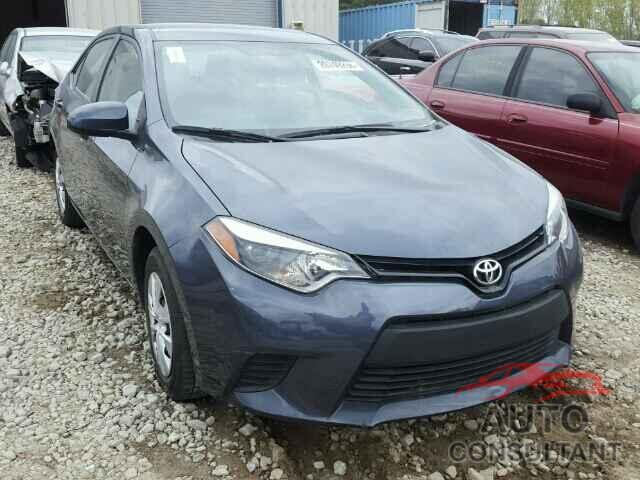 TOYOTA COROLLA 2015 - 2T1BURHE3FC231670