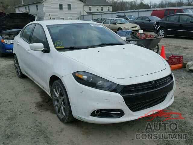 DODGE DART 2015 - 1C3CDFBB0FD116243