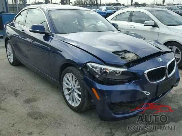 BMW 2 SERIES 2015 - WBA1F9C58FVW98512