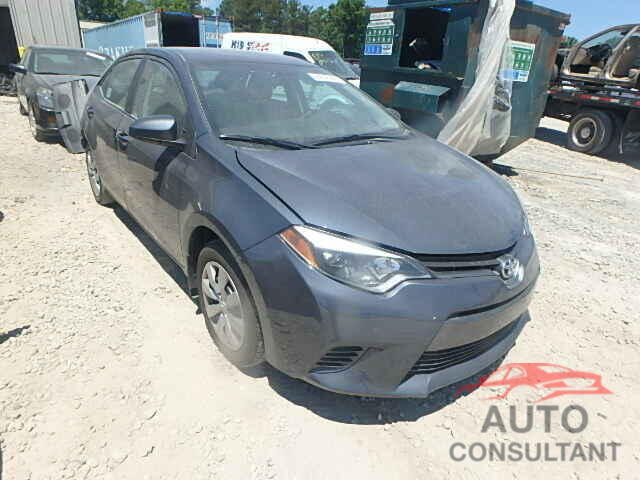 TOYOTA COROLLA 2015 - 2T1BURHE9FC331238