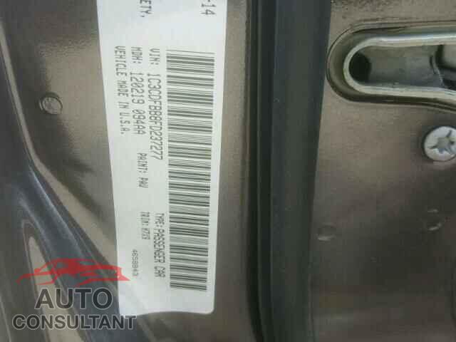 DODGE DART 2015 - 1C3CDFBB8FD237277