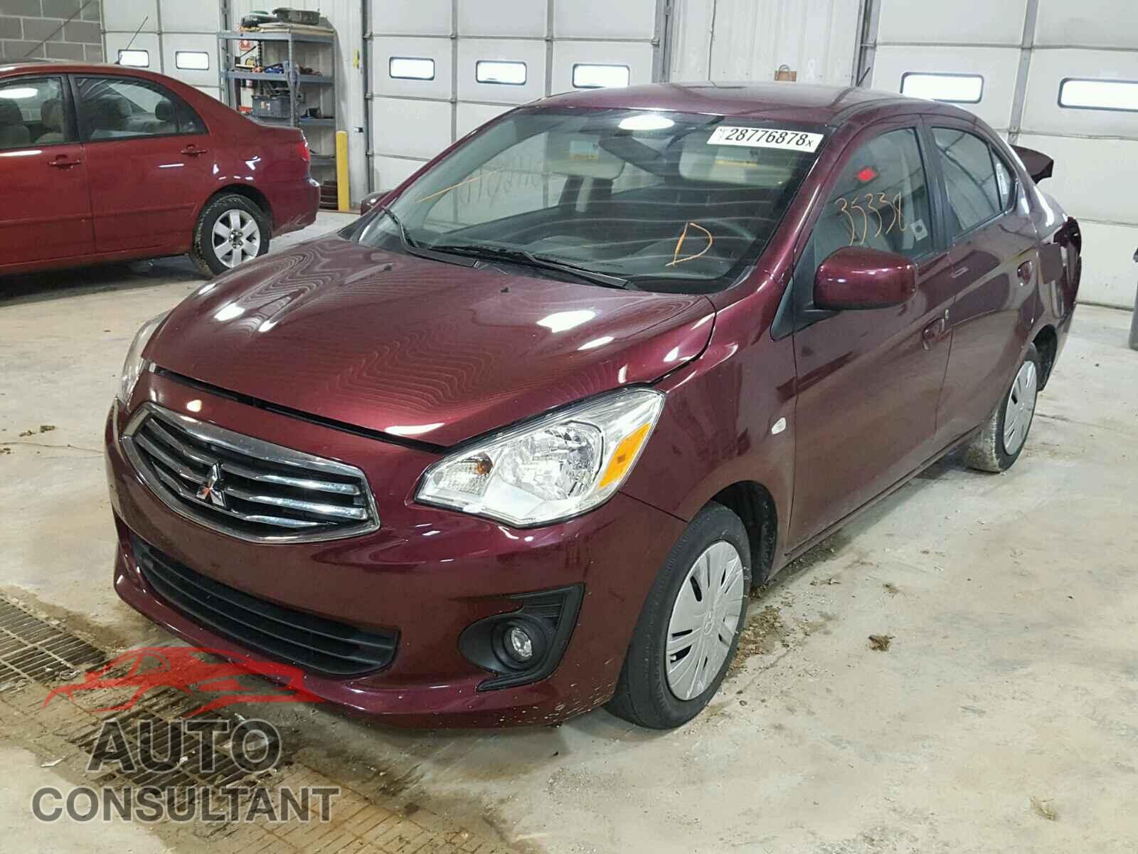 MITSUBISHI MIRAGE 2017 - ML32F3FJ3HHF09902