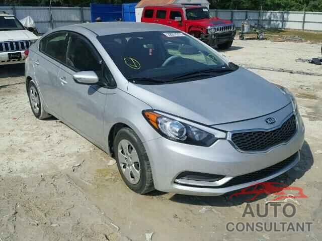 KIA FORTE 2016 - KNAFX4A66G5550247