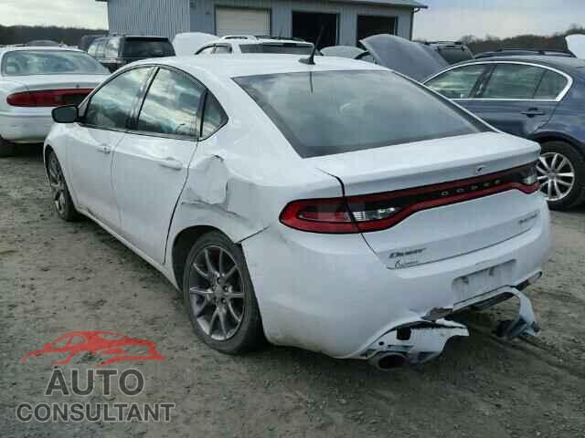 DODGE DART 2015 - 1C3CDFBB0FD116243