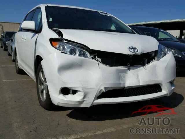 TOYOTA SIENNA 2015 - 5TDKK3DC8FS550836