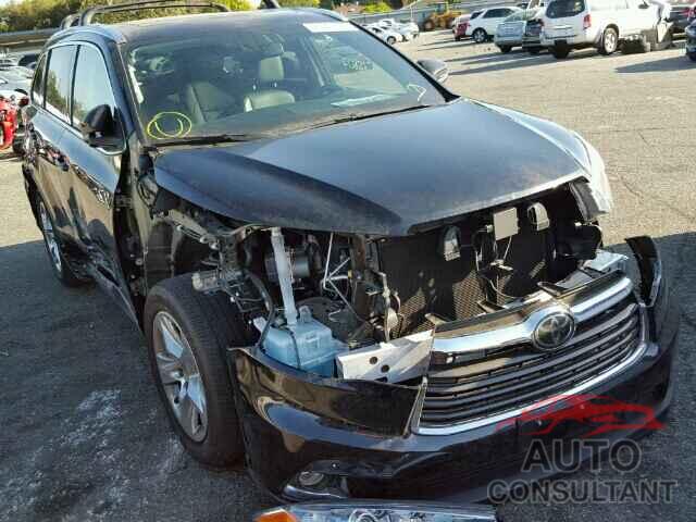 TOYOTA HIGHLANDER 2015 - 5TDYKRFH7FS048194