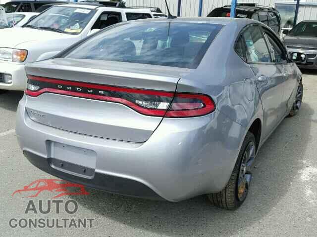 DODGE DART 2016 - 1C3CDFAA3GD549291