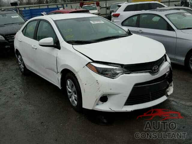 TOYOTA COROLLA 2016 - 2T1BURHE1GC549398