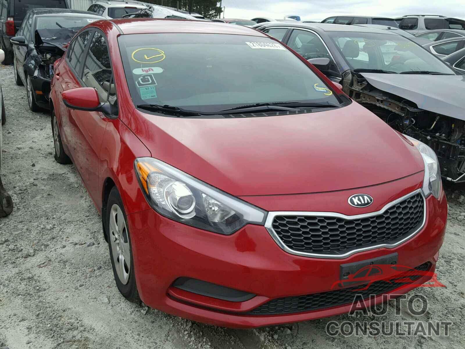 KIA FORTE 2016 - KNAFK4A66G5560923