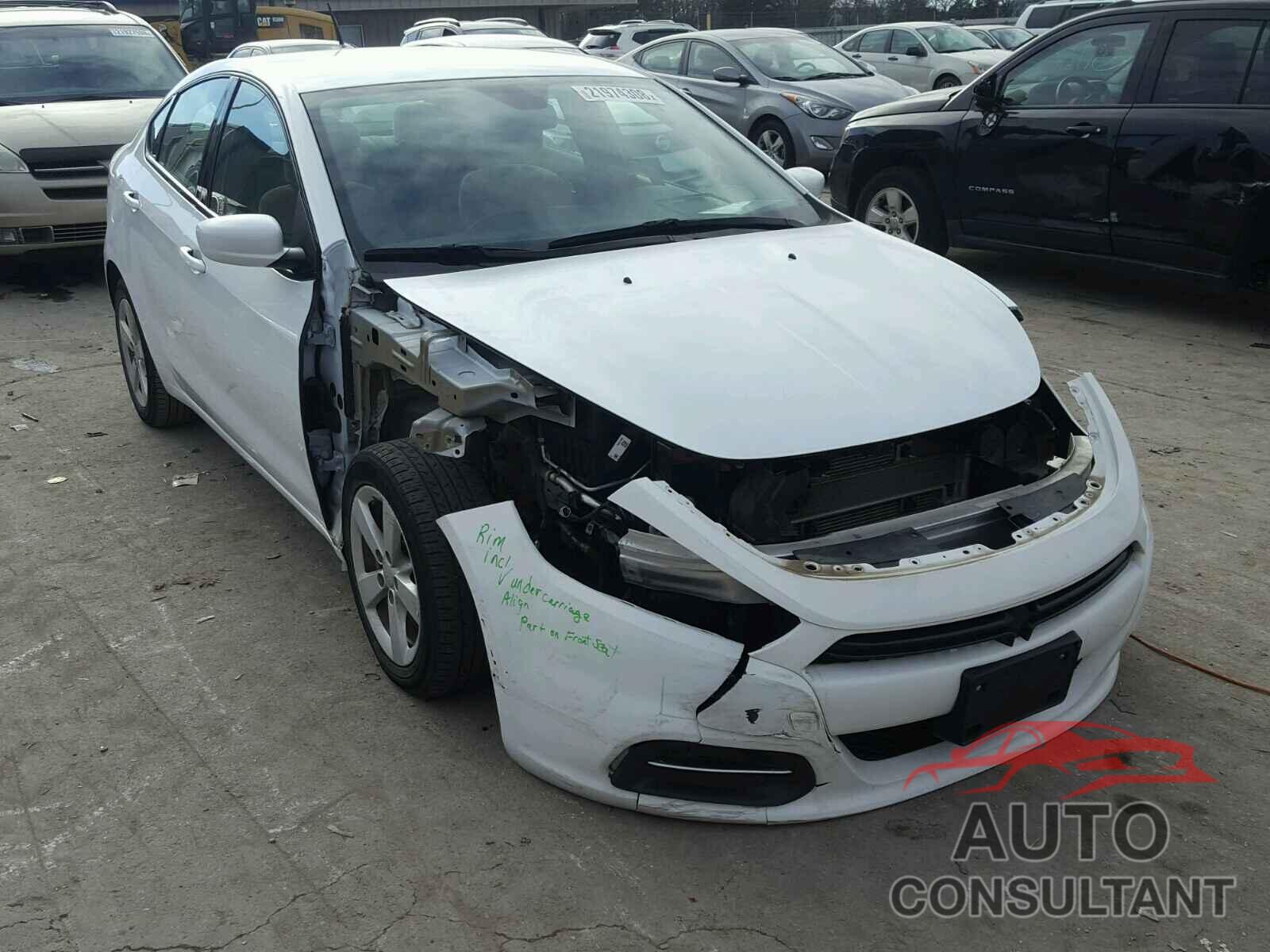 DODGE DART 2015 - 1C3CDFBB3FD281705