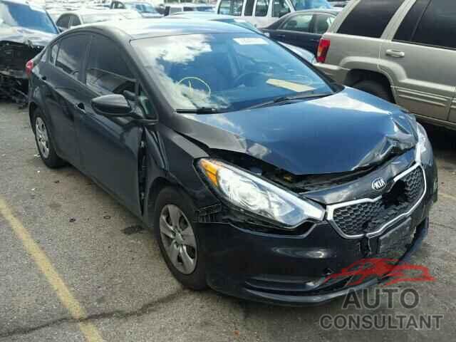 KIA FORTE 2015 - KNAFK4A6XF5322989