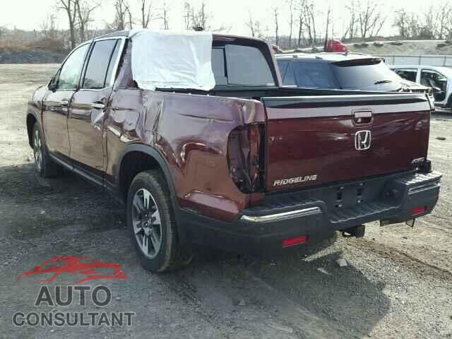 HONDA RIDGELINE 2017 - 5FPYK3F77HB007857