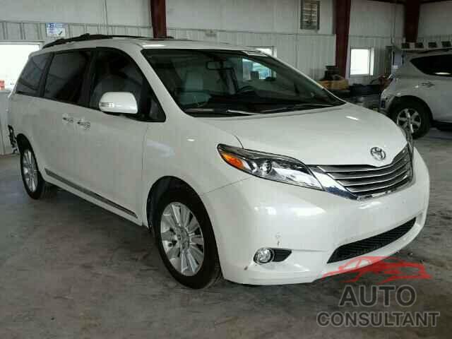 TOYOTA SIENNA 2015 - 5TDYK3DC7FS601995