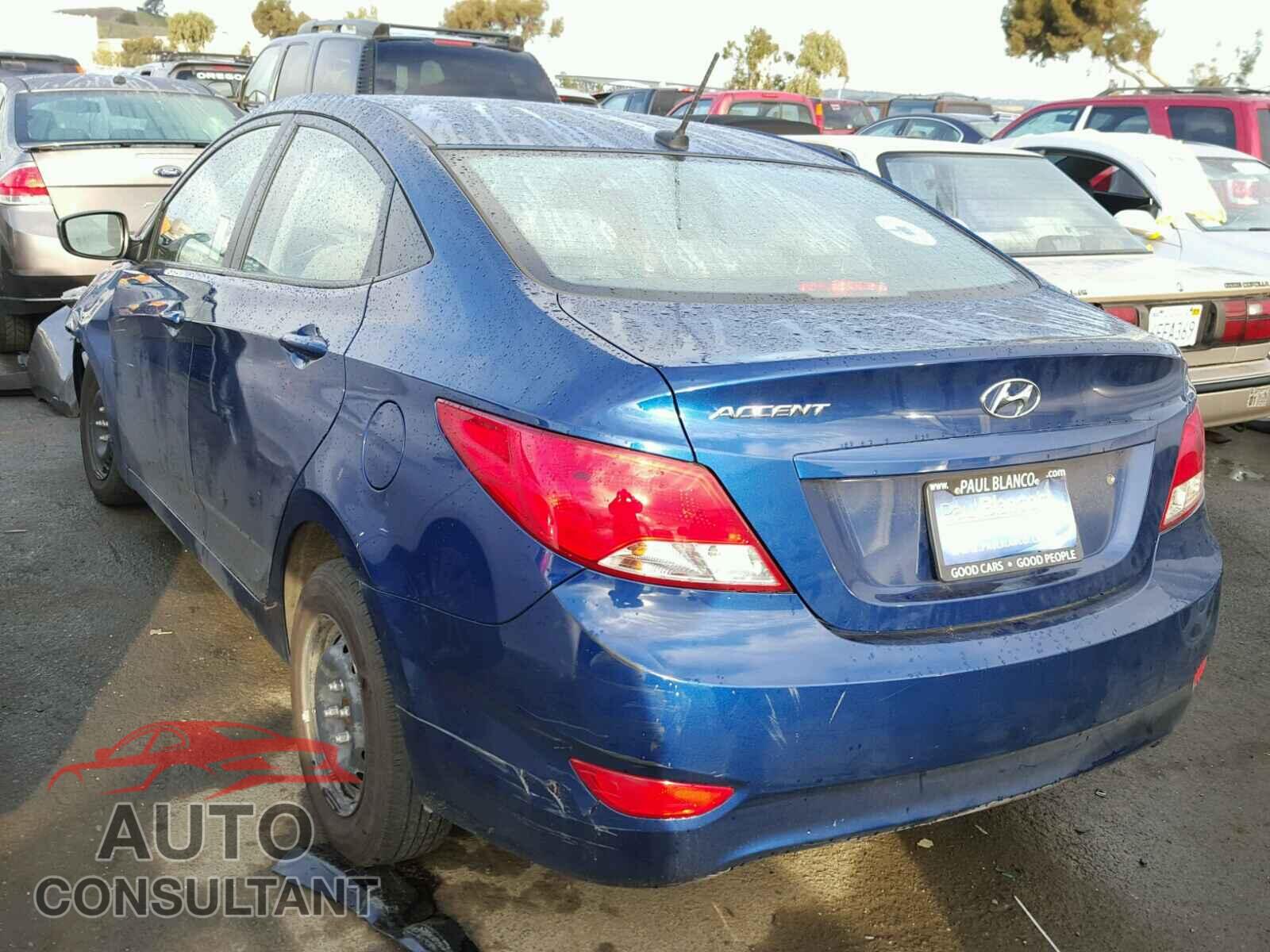 HYUNDAI ACCENT 2016 - KMHCT4AE7GU058675