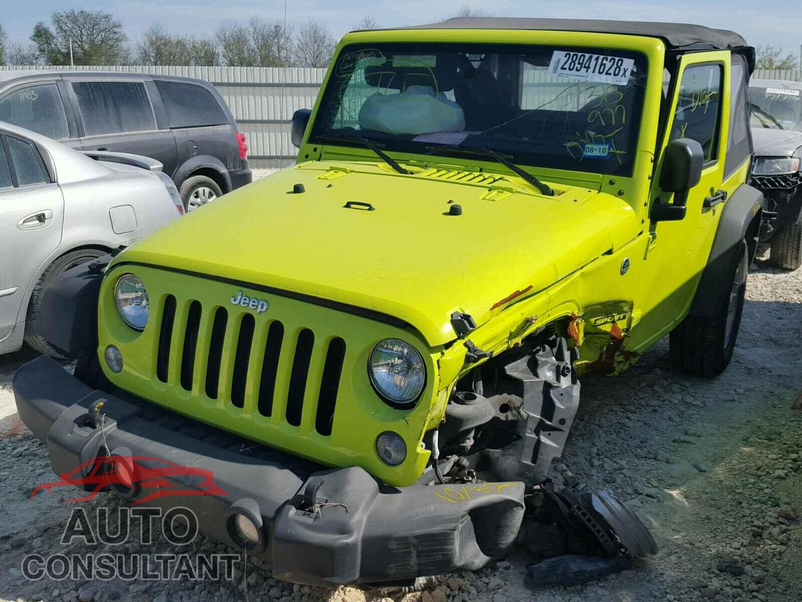 JEEP WRANGLER 2016 - 1C4AJWAG0GL313977