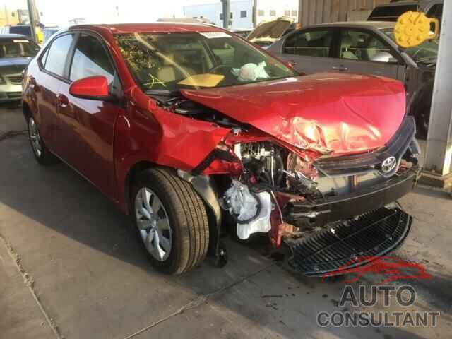 TOYOTA COROLLA 2015 - 5YFBURHE4FP328084