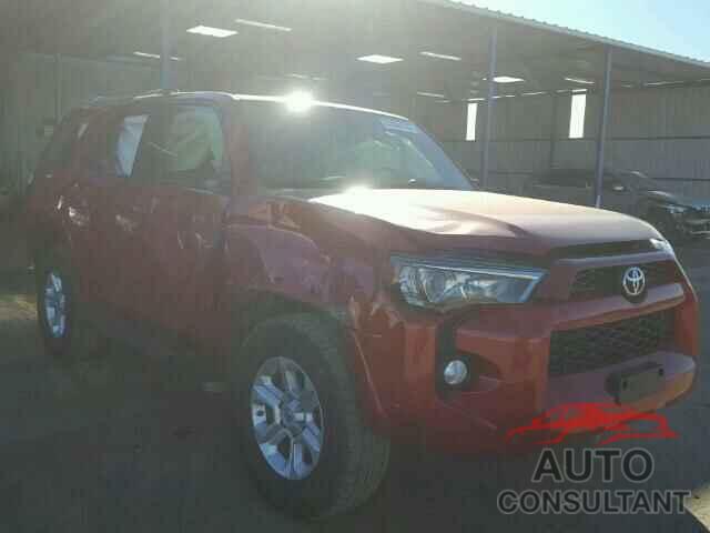 TOYOTA 4RUNNER 2015 - JTEBU5JR6F5204350