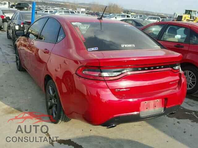 DODGE DART 2015 - 1C3CDFBB7FD410738