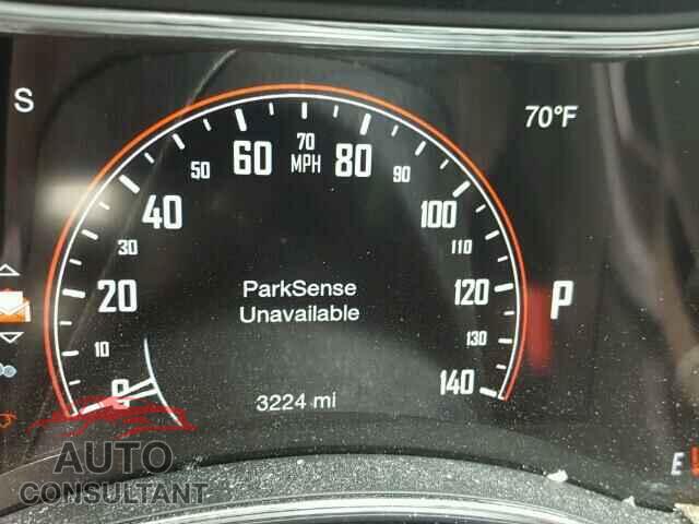 DODGE DURANGO 2017 - 1C4RDJAG8HC606640