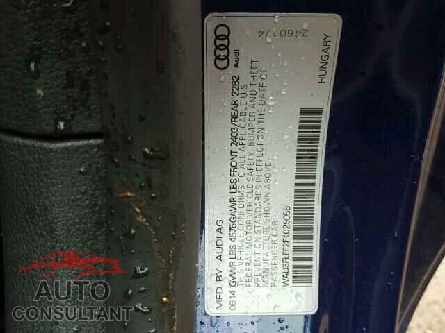 AUDI A3 2015 - WAU3FLFF2F1029055