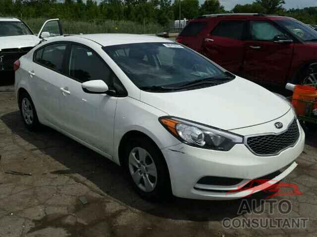 KIA FORTE 2016 - KNAFK4A65G5457380