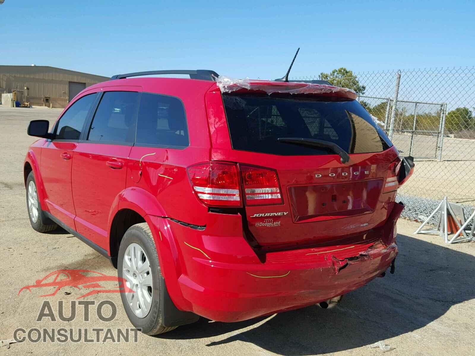 DODGE JOURNEY 2017 - 3C4PDCAB7HT677498