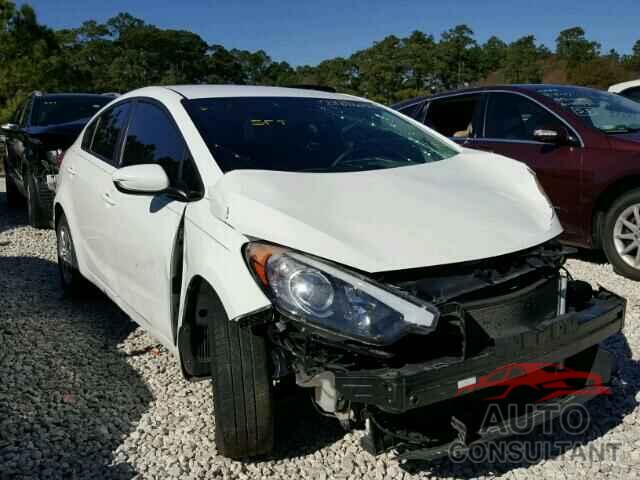 KIA FORTE 2016 - KNAFK4A64G5572164