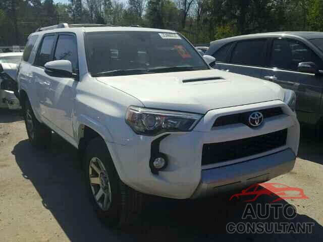 TOYOTA 4RUNNER 2016 - JTEBU5JR4G5395655