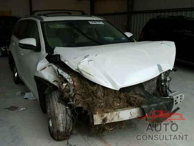 TOYOTA HIGHLANDER 2016 - 5TDDKRFH8GS313043