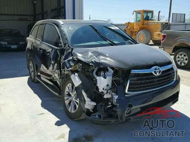 TOYOTA HIGHLANDER 2015 - 5TDKKRFH9FS120227