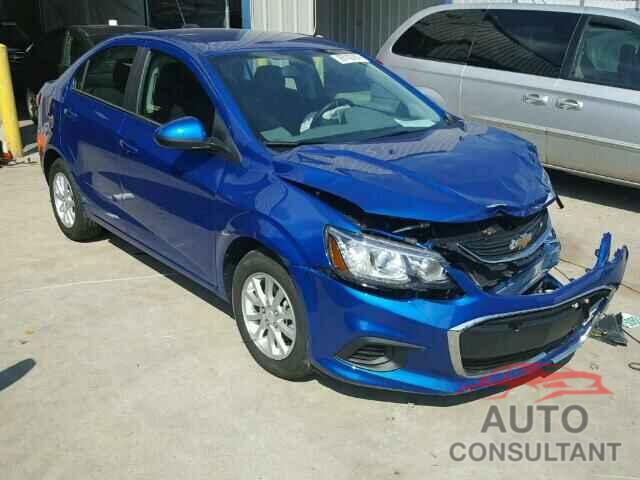 CHEVROLET SONIC 2017 - 1G1JD5SH9H4110499