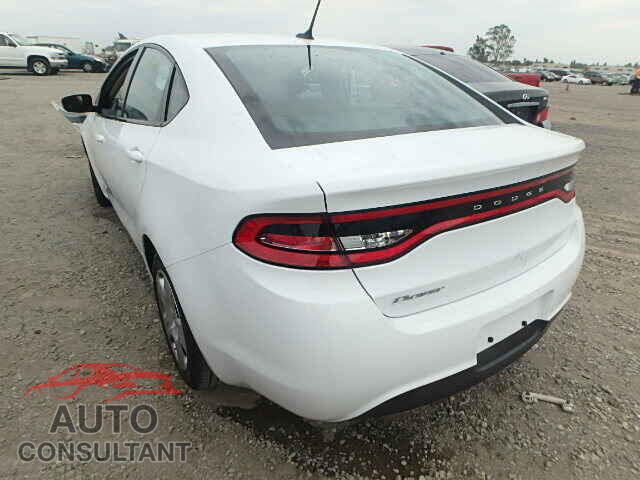 DODGE DART 2015 - 1C3CDFAAXFD368798